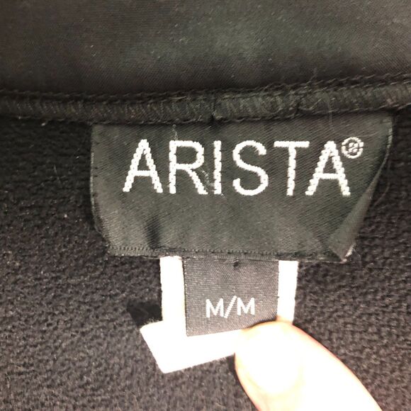 Arista Equestrian Softshell Jacket Size Medium Black Full Zip Horse Riding - Picture 3 of 7